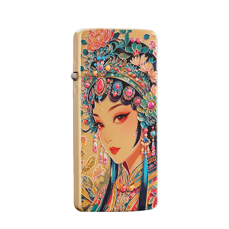 ZORRO佐罗新款煤油打火机超薄款黄铜防风复古便携国风送男友礼物 龙凤呈祥【单机】