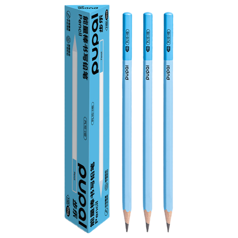 ������deli��10֧HB��дǦ�ʲ���������3.2mm�Ӵ�оѧ��д�����ֱ�ʯīо���Ǹ���дǦ����ɫ��ѧ�ľ� 3.8Ԫ