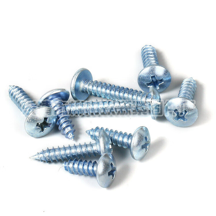 樱姬镀锌高强十字大扁头自攻螺丝 蘑菇头自攻螺钉大扁头十字自攻 m3*6