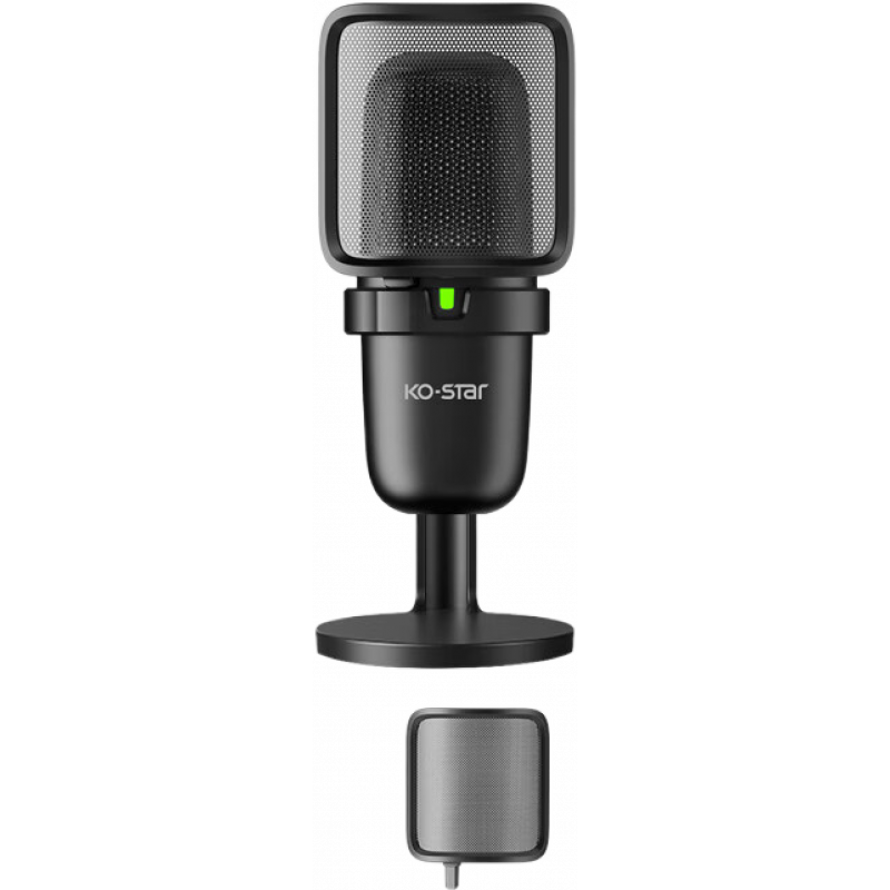 KO-STAR【正品】貫爾麥克風(fēng)電腦臺式直播聲卡降噪電容麥游戲錄音話筒 【標(biāo)準(zhǔn)版】星河黑-M630