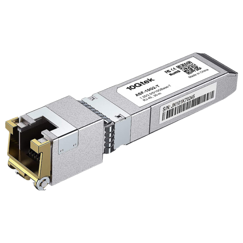����ͨ�������SFP+��ڹ�ģ�� ��ת��ģ�� ���ת���RJ45 ���ת��ģ�� Marvell AQR113CоƬ���� ��Ϊ