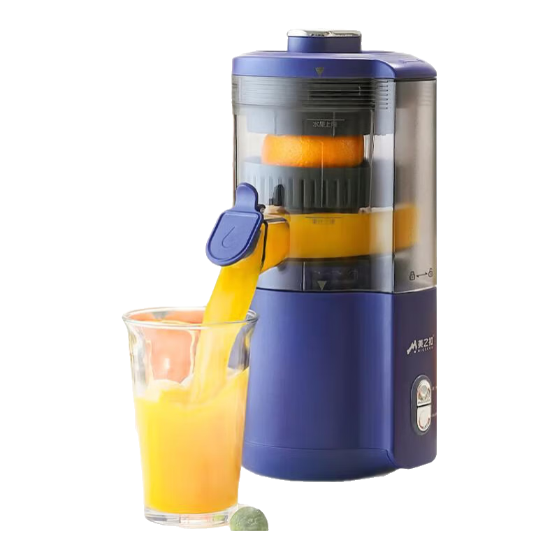 美之扣榨汁機(jī)汁渣分離全自動(dòng)小型家用原汁機(jī)便攜式榨水果汁機(jī)免過濾免切壓汁機(jī)果汁榨汁機(jī)橙子壓汁器 【新升級(jí)】大口徑雙刀頭