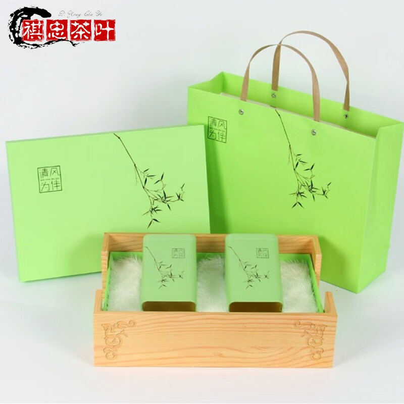 野棟 2023新茶扬州特产明前特级绿杨春绿茶250g礼盒装 过节送礼佳品