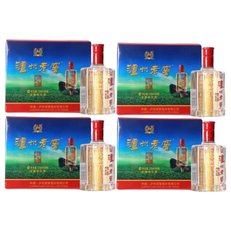 LUZHOULAOJIAO/�����Ͻ� �����ͷ�� 45�� Ũ���� 125ml 24ƿ    338Ԫ