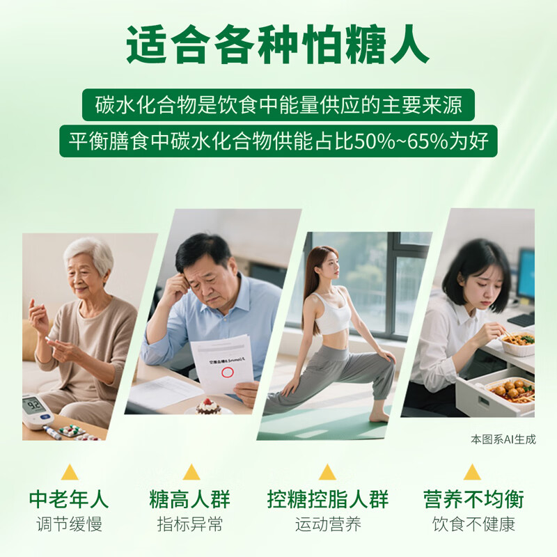 江中初元低GI蛋白质粉慢升糖补充营养品过年送父母长辈年货礼盒装 400g*2罐 【礼盒装】