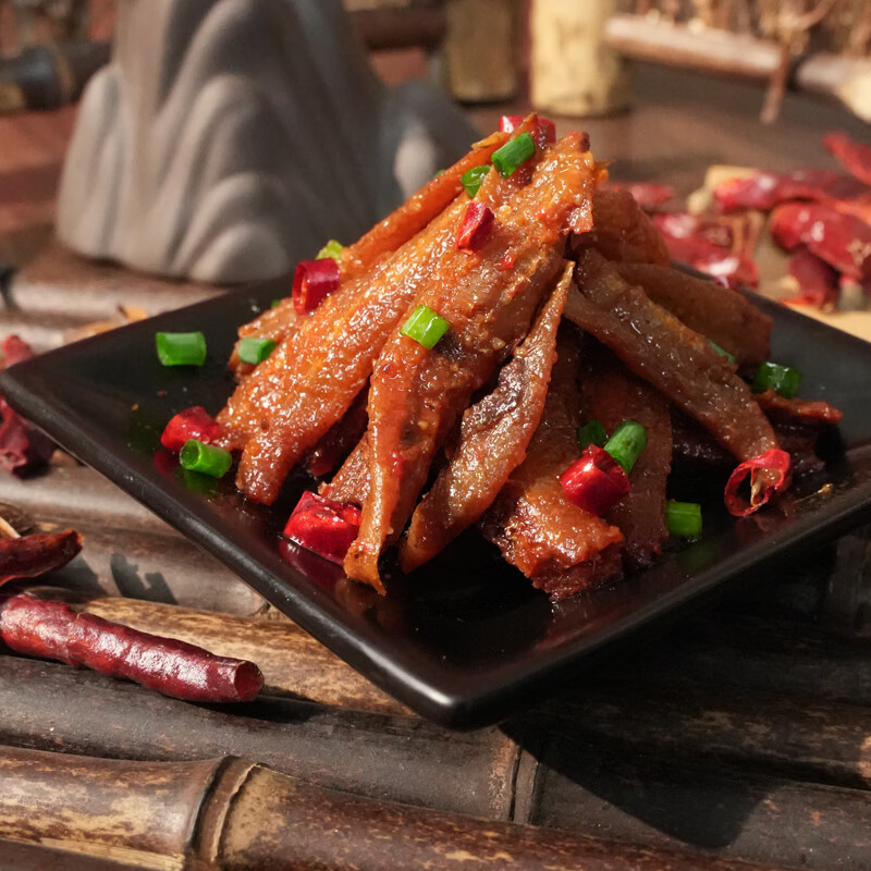 东江福劲辣香辣小鱼仔深海小鱼干香辣毛毛鱼劲辣解馋零食鱼仔年味小吃 混合小鱼仔100包