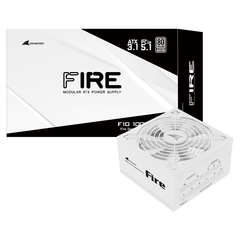 ���� ���ǣ�Great Wall���1000W F10 ��ɫ�׽���ȫģ���Դ ATX3.1 ԭ��PCIe5.1 �Զ���ͣ ȫ��ѹ �������    599Ԫ