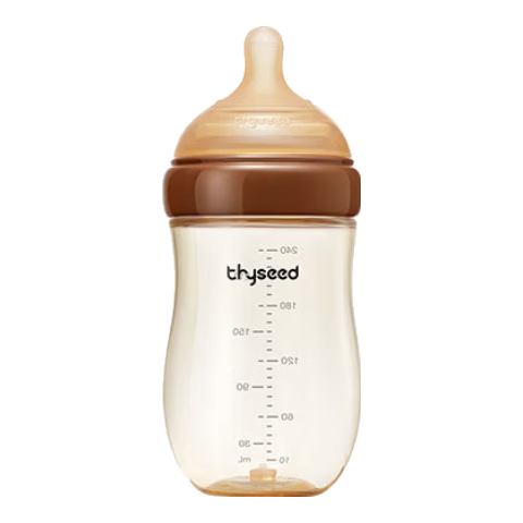 世喜奶瓶新生儿3-6个月以上防胀气ppsu婴儿仿母乳奶嘴240ml