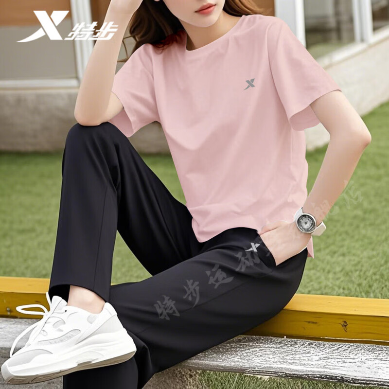 �ز���XTEP����˿�˶���װŮ�ļ��¿���䳤���ٸɿ��ɴ��뱡����⽡���ܲ��� ���ķ�/������+���㡿 XL/175