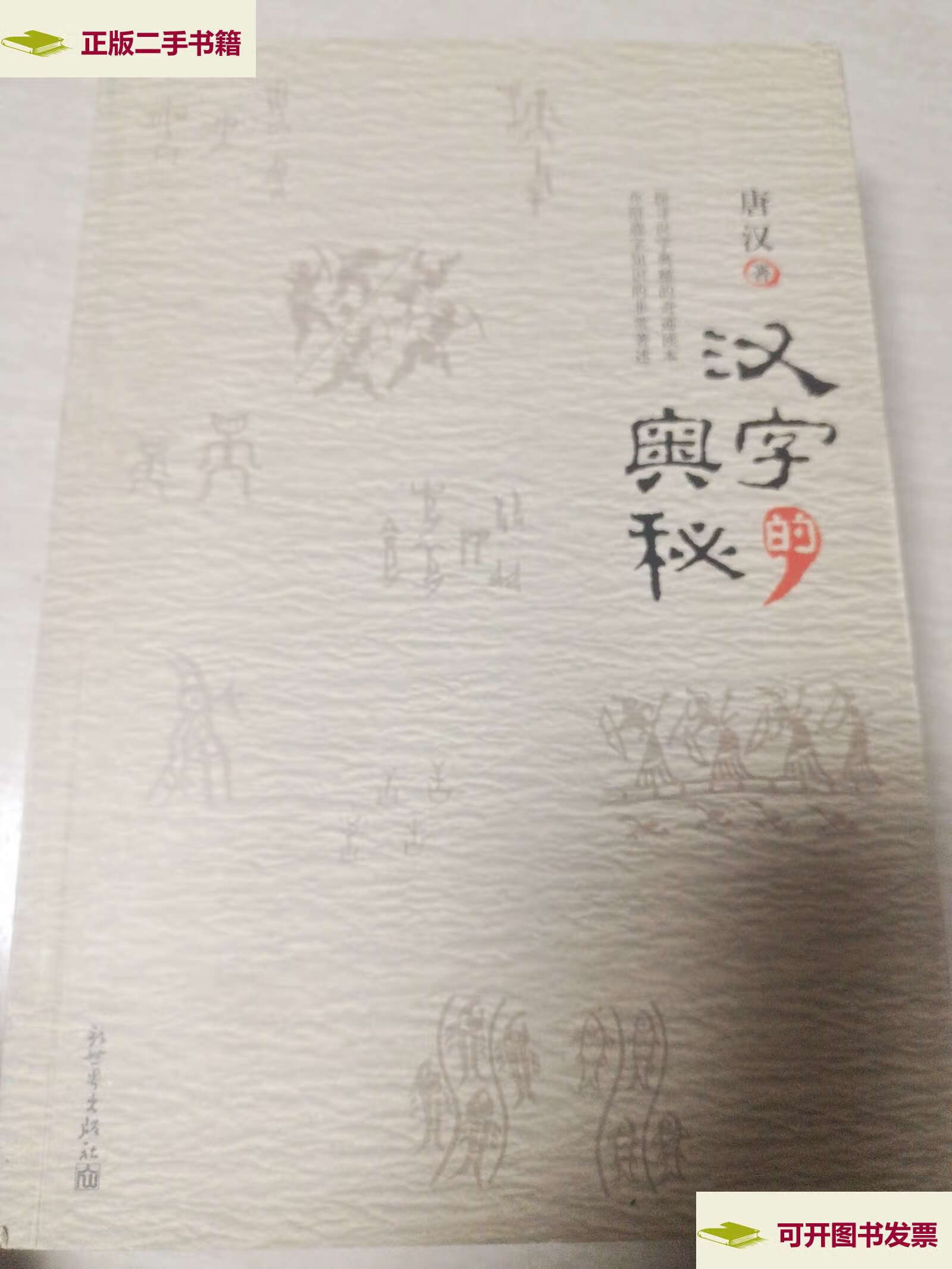 【二手9成新】汉字的奥秘 /唐汉 新世界