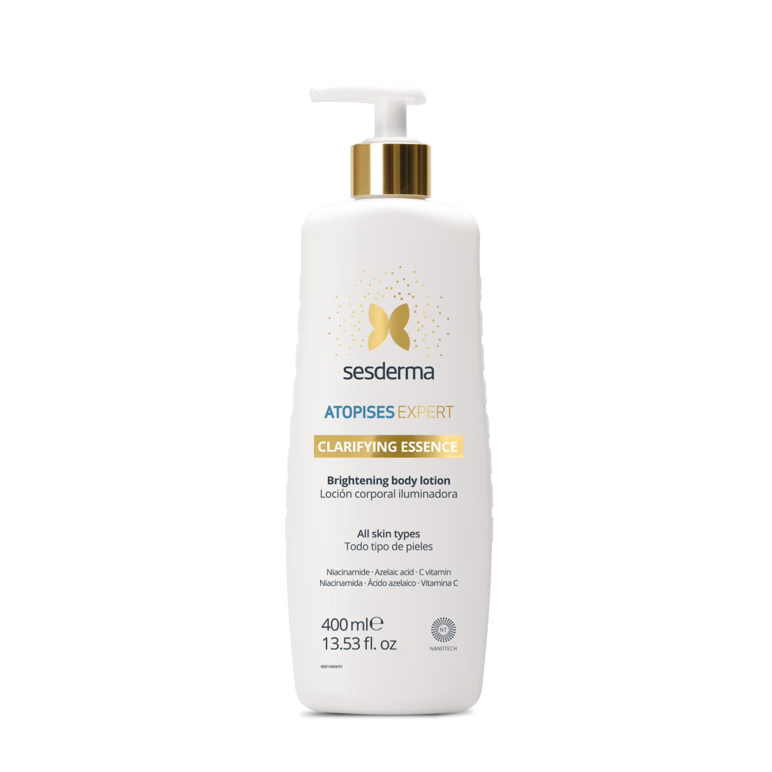 赛斯黛玛sesderma西班牙进口焕亮修护身体乳修护保湿小金泵400ml