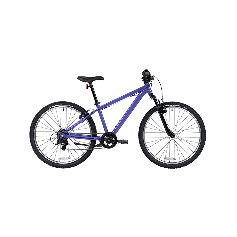 迪卡侬儿童自行车Hybrid 500学生单车24寸青少年变速通勤自行车-5504236