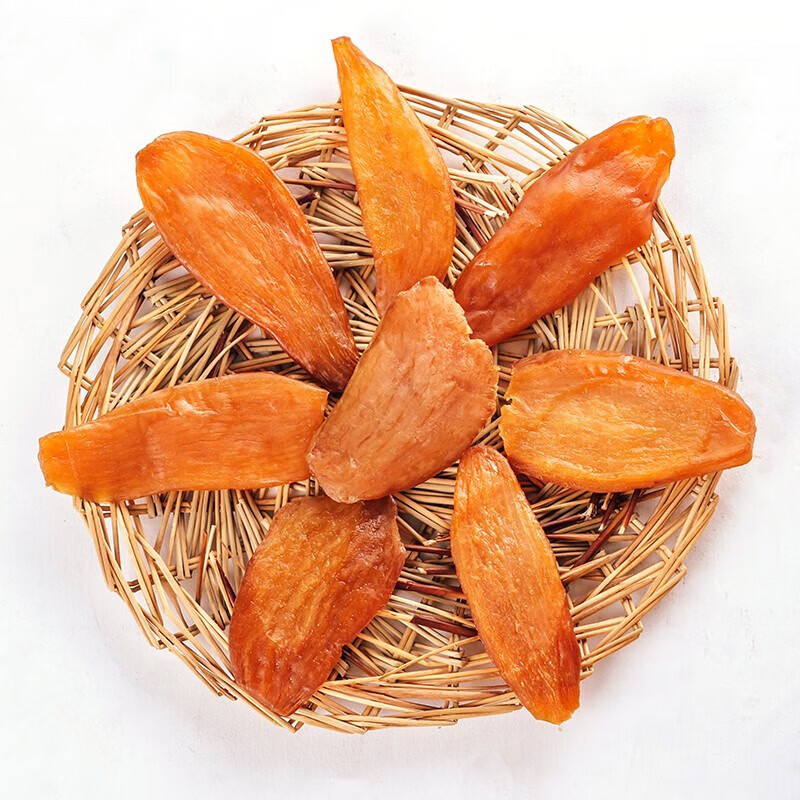 有气派0添加剂红薯干地瓜干农家软糯无油无添加番薯干 750g * 1箱