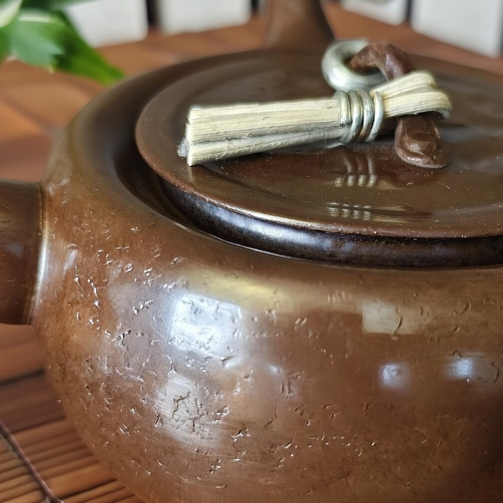 纯手工紫铜侧把壶办公家用泡茶壶加厚茶具耐高温烧水壶电陶炉 紫铜侧把壶（中号）