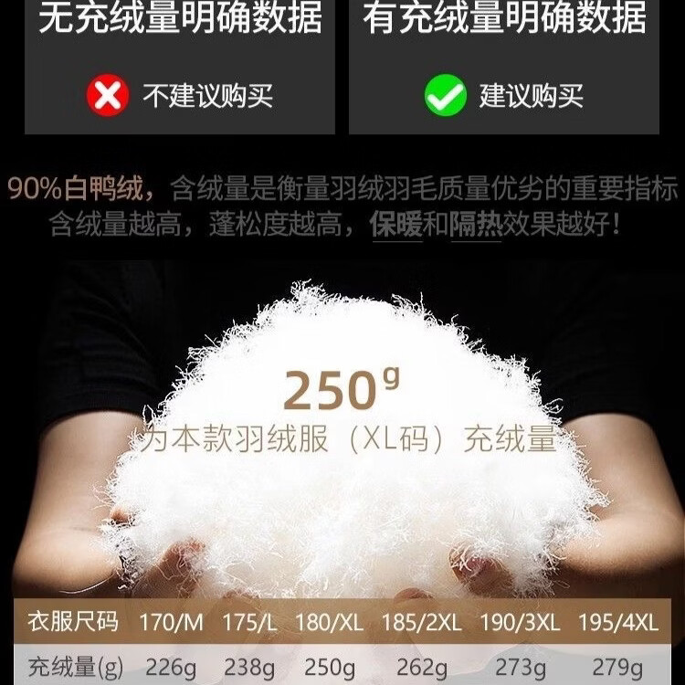 斯巴奴极寒加厚羽绒服男过膝长款2025冬季新款90白鸭绒冬装保暖外套连帽 黑色 XL (180)