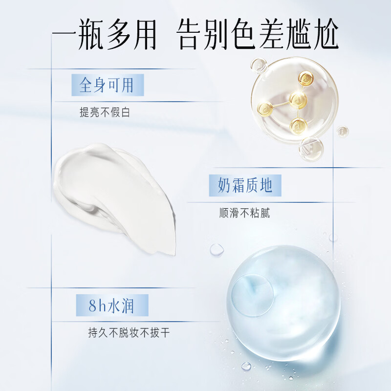 京润珍珠（gNPearl） 妆前隔离遮瑕懒人面霜一抹焕亮早安霜  素颜霜 贵妇膏 素颜焕美珍珠膏1.0版50g*2