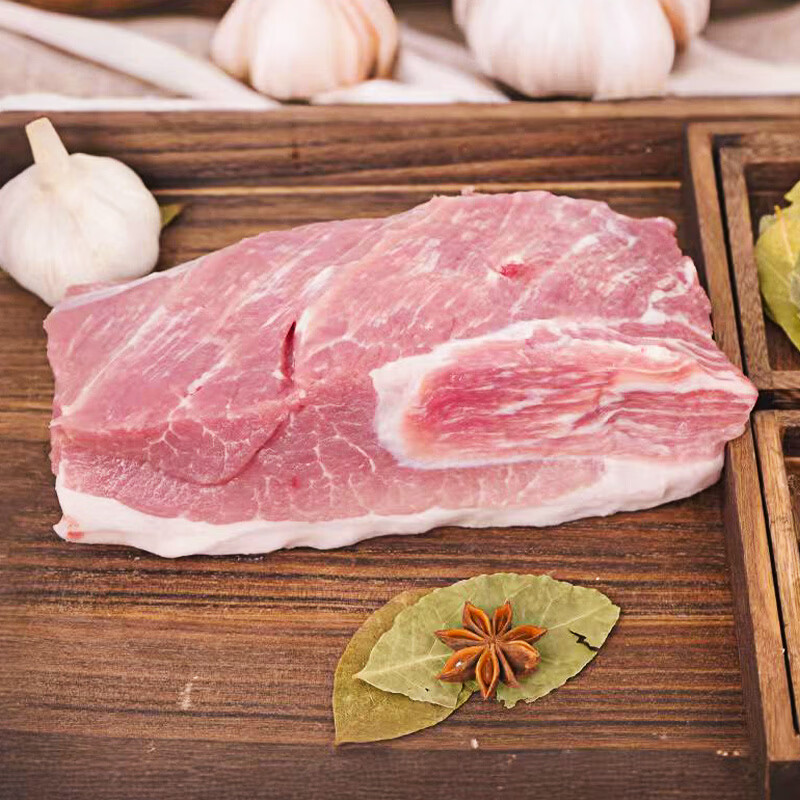 邻荣 新鲜猪肉土猪农家生鲜散养冷冻原切去皮瘦肉生猪肉去骨腿肉年货 8斤去皮腿肉