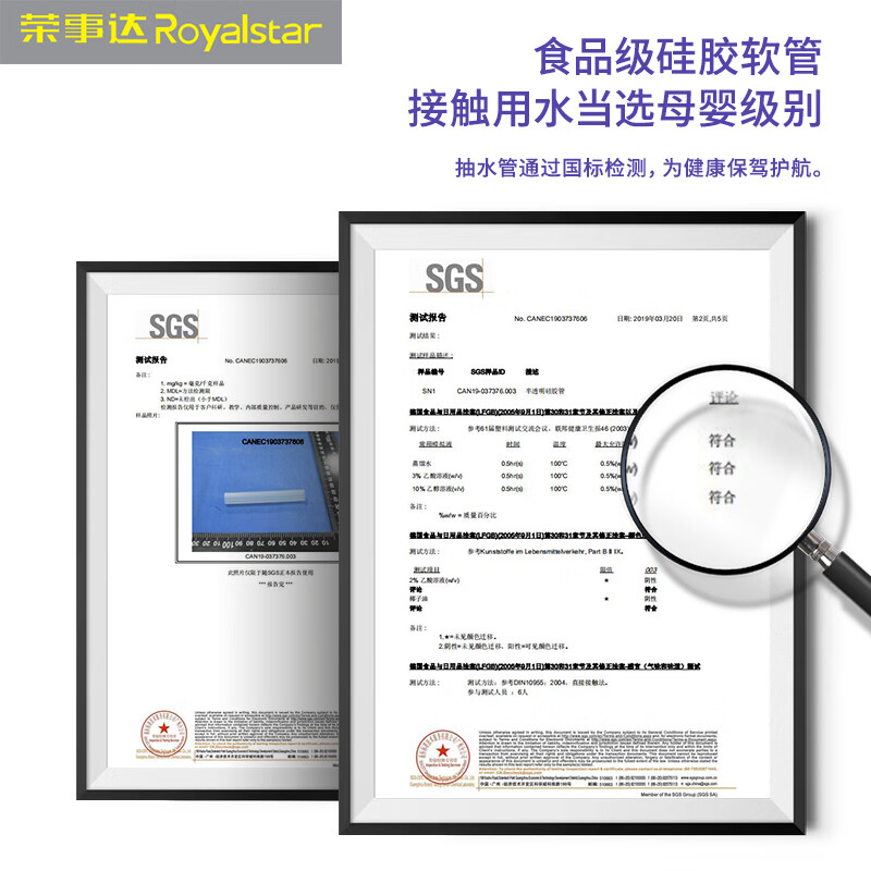 荣事达（Royalstar）桶装水抽水神器折叠电动压水器吸水取水器自动上水器饮水机抽水泵 【耐用双水泵】水量大+一键操作