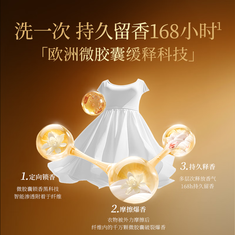 水卫士除菌除螨洗衣液去除顽固污渍樱花香手洗机洗母婴可用水卫仕 【4.2斤】香氛洗衣液2.1kg*1瓶