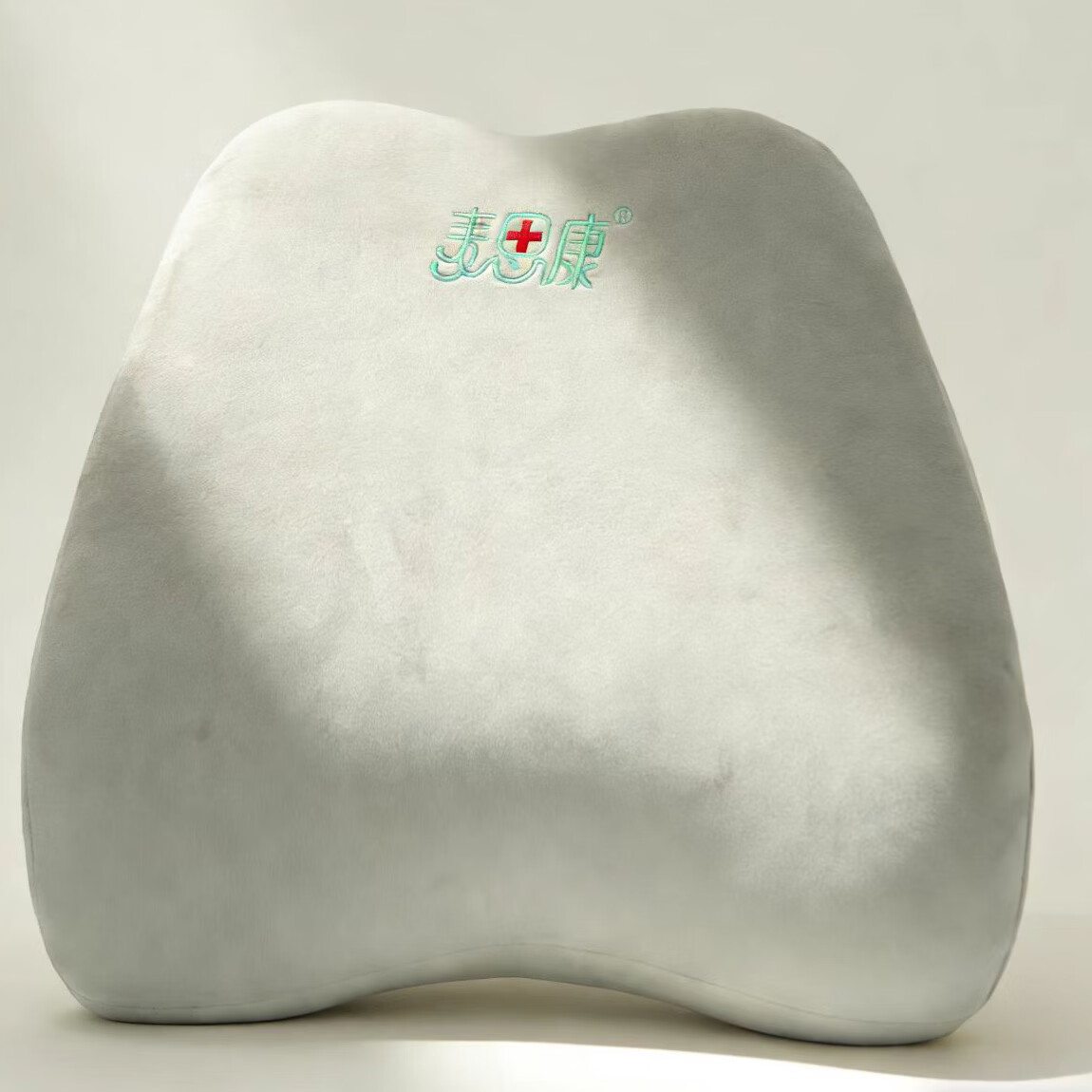 麦思康石光温灸·腰脊盾K1麦饭石温灸护腰垫按摩仪加热敷远红外线理疗仪按摩车载靠垫年会礼品礼物奖品 浅灰色