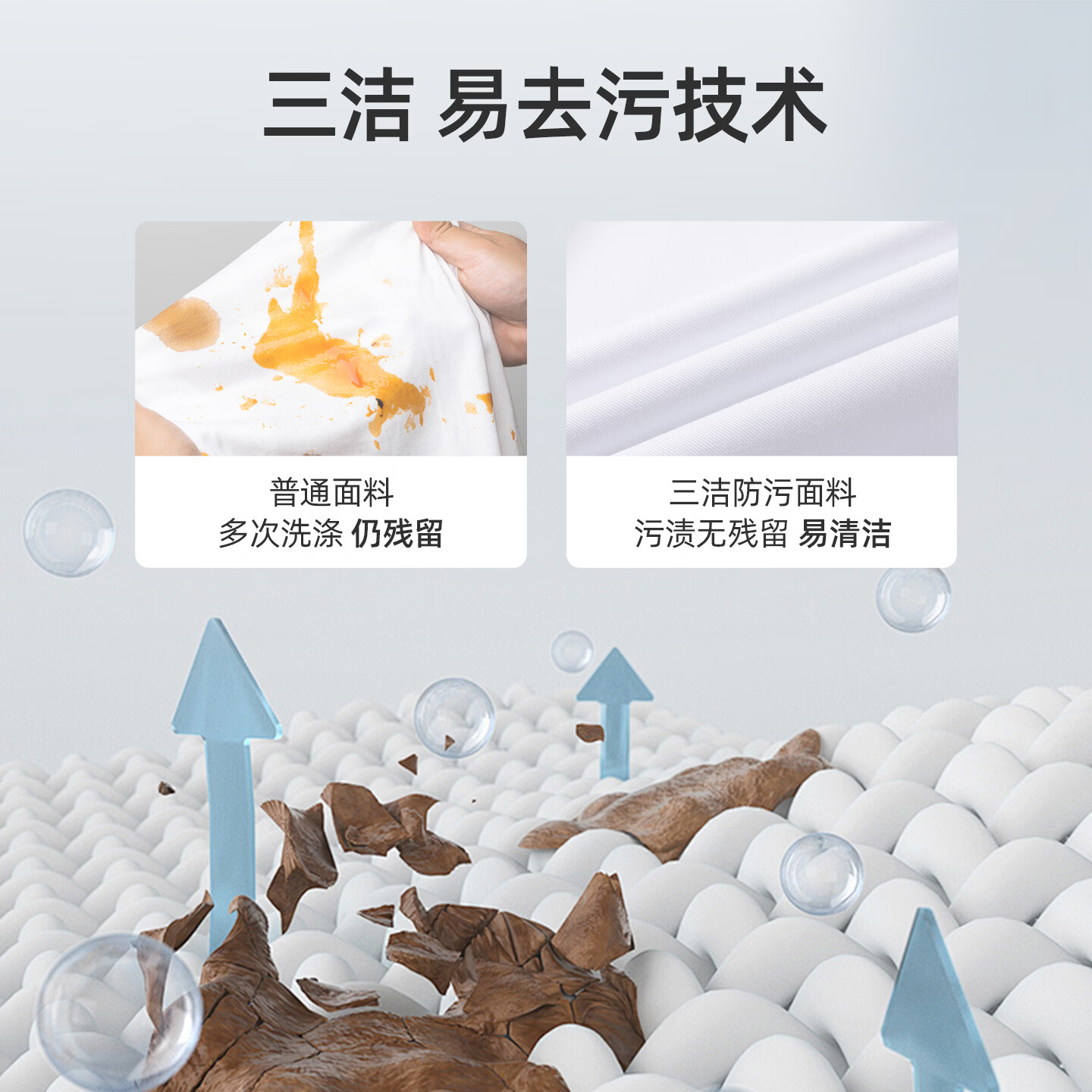 浪登【免烫】白衬衫男士短袖正装商务通勤夏季薄款三防高弹衬衣 黛蓝色 37 (160/80A)