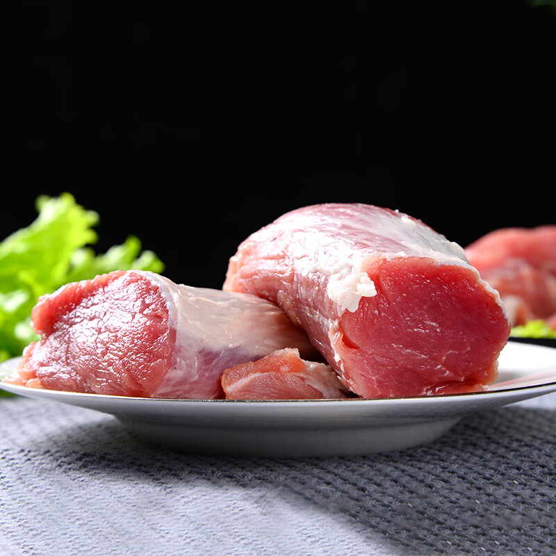 瑶林光云南勐腊冬瓜猪雨林生态散养黑猪土猪肉肥而不腻冷鲜猪腿五花肋排 小里脊 8斤