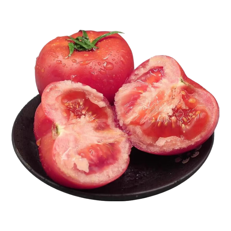 【东东买菜】攀枝花露天沙瓤西红柿新鲜水果蔬菜番茄酸甜 带箱2斤重单果80g起 2斤