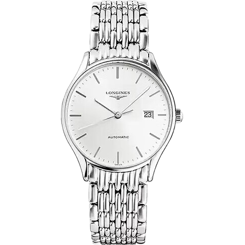 浪琴（LONGINES）律雅系列 自動機械 精鋼 男表 L4.860.4.72.6禮物
