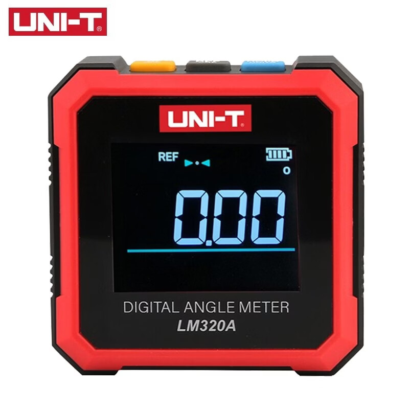 优利德(UNI-T)LM320B 倾角仪 数显高精度迷你电子角度仪 带磁数字角度尺 LM320A 两面带磁