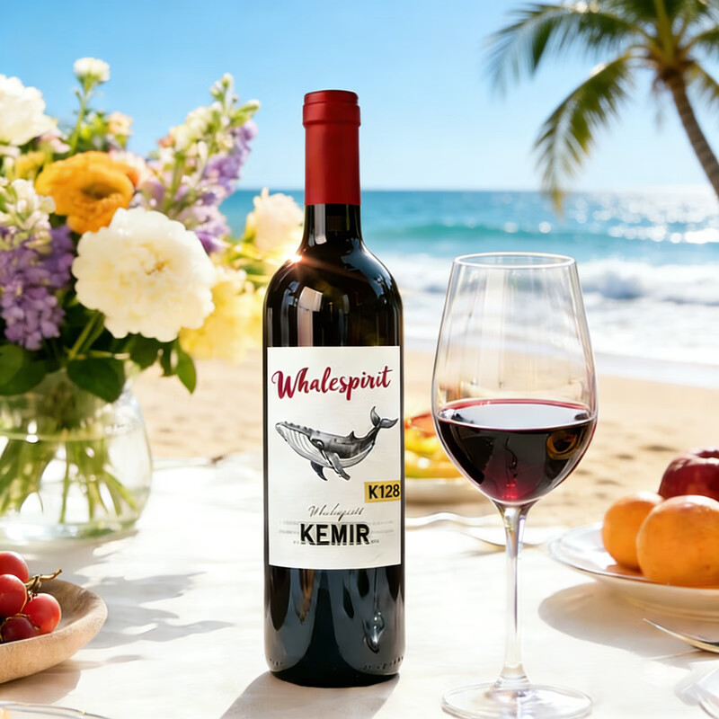 可蜜瑞澳大利亚原瓶进口 鲸灵西拉干红葡萄酒 750ml单支装 年货节日送礼