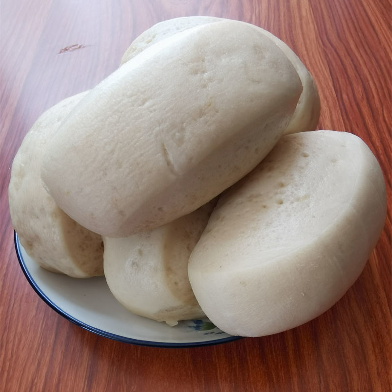 酵子地锅馒头北方原味馒头早餐馒头点心 纯手工地锅馍(三斤)方12个