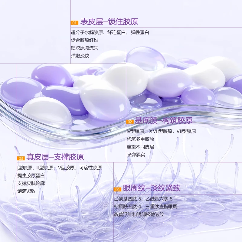 颐莲玻尿酸胶原蛋白水光精华面膜抗皱紧致舒缓情人节礼物送女友 5g*20支+5袋