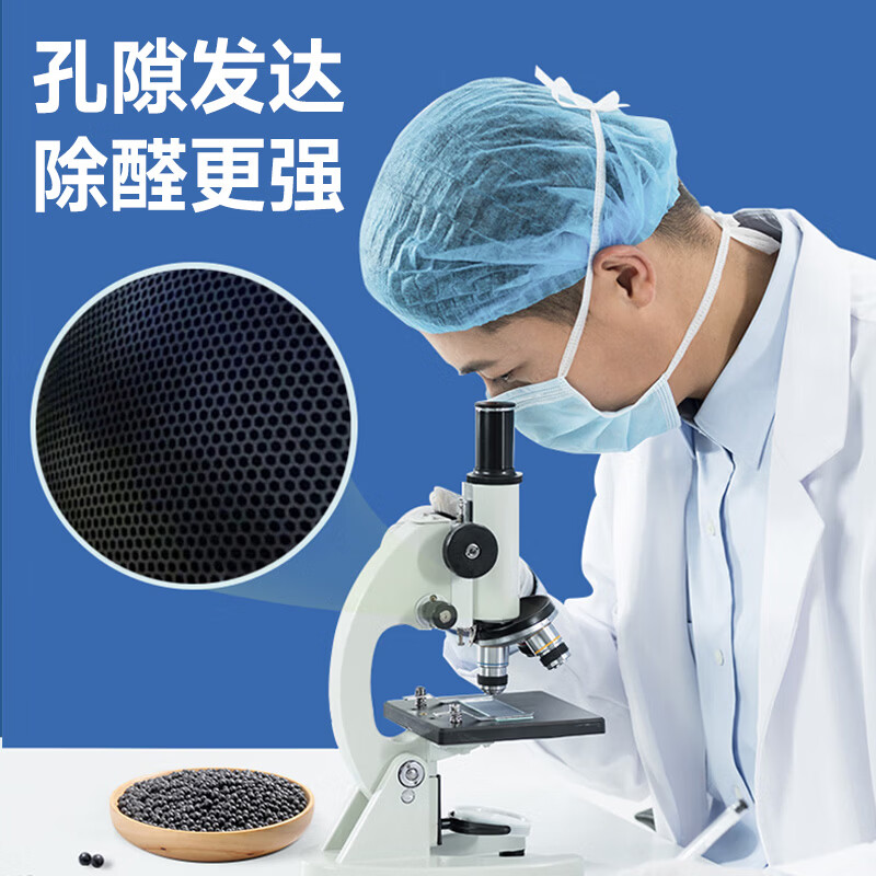 绿之源 净化王去甲醛新房装修除甲醛改性活性炭新房汽车除味去异味炭包 强化除醛丨治理10平方丨1000g