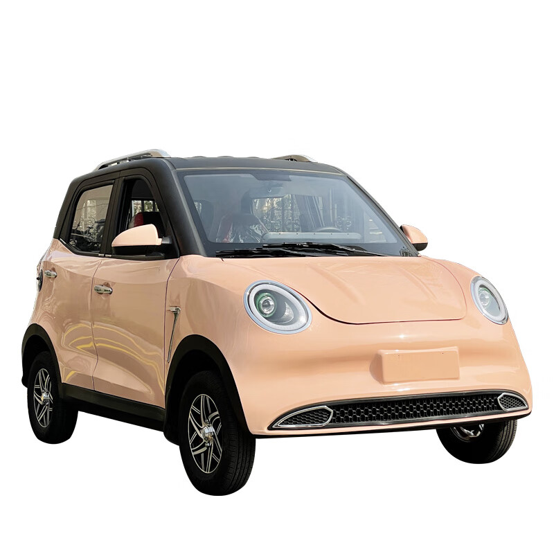 汽车女士代步接送孩子低速锂电成人小型电动四轮车家用 悦享款 60v