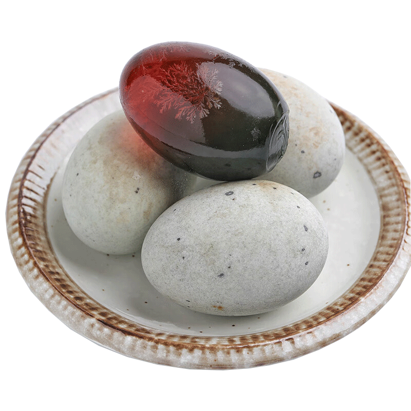 溢流香皮蛋松花蛋 无铅工艺新鲜腌制松花皮蛋特产 凉拌溏心蛋变蛋 15枚【50-60g】松花皮蛋