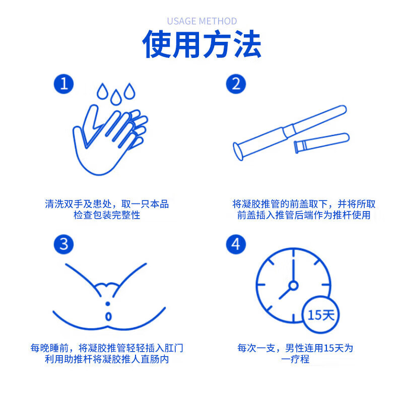 日本薬店日本进口前列腺贴前列腺炎药男性慢性尿频尿急增生肥大专用膏药贴 特价一盒装【100%包治根】 前列腺肛门栓剂凝胶