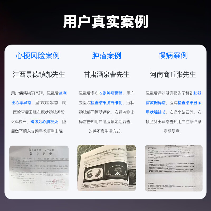 安顿手表心梗脑健康风险监测智能表血压血糖趋势手环手表测心率睡眠体温血氧血脂送礼送老人新款男女表 健康无忧版-星光银