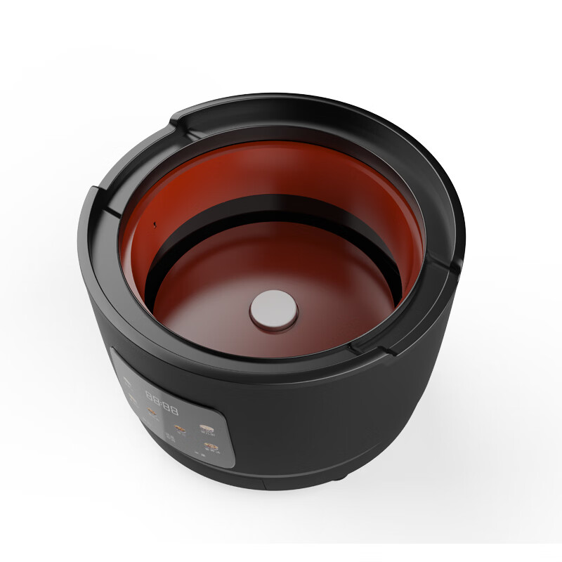 新创埼真紫砂锅电饭煲0涂层家用1-5人智能多功能柴火饭电饭锅炖汤砂锅蒸米饭锅预约定时3L 黑色 3L （紫砂内胆+紫砂双盖）纯净