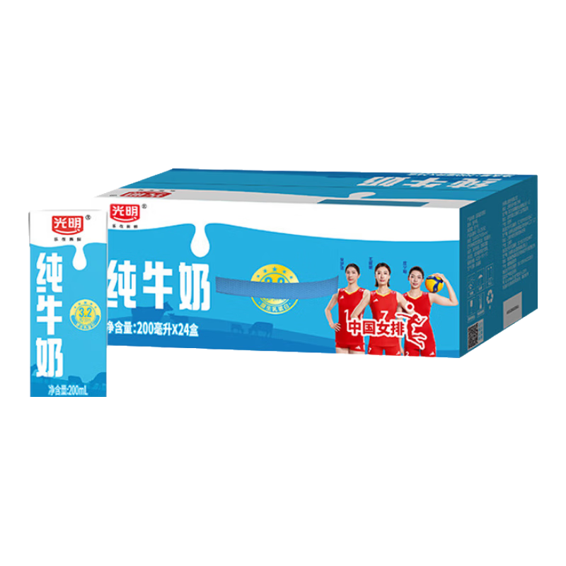 ���� ȫ֬��ţ�� 200ml*24�� 3.2g������ 33.23Ԫ/������99.7Ԫ��