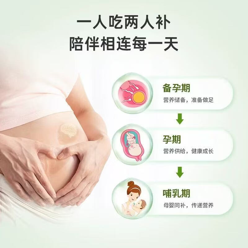 Bio Island澳洲进口佰澳朗德 孕妇DHA海藻油备孕孕期哺乳期软胶囊 60粒/瓶 孕妇藻油DHA 60粒*6瓶