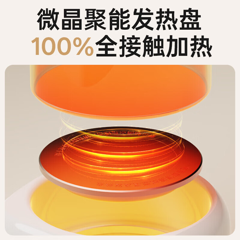 浦利顿（PLODON）婴幼儿调奶器家用冲奶恒温水壶恒温壶温热暖奶器多功能电热烧水壶 【全玻璃旗舰款】 1.3L 72h恒温 直播专享价