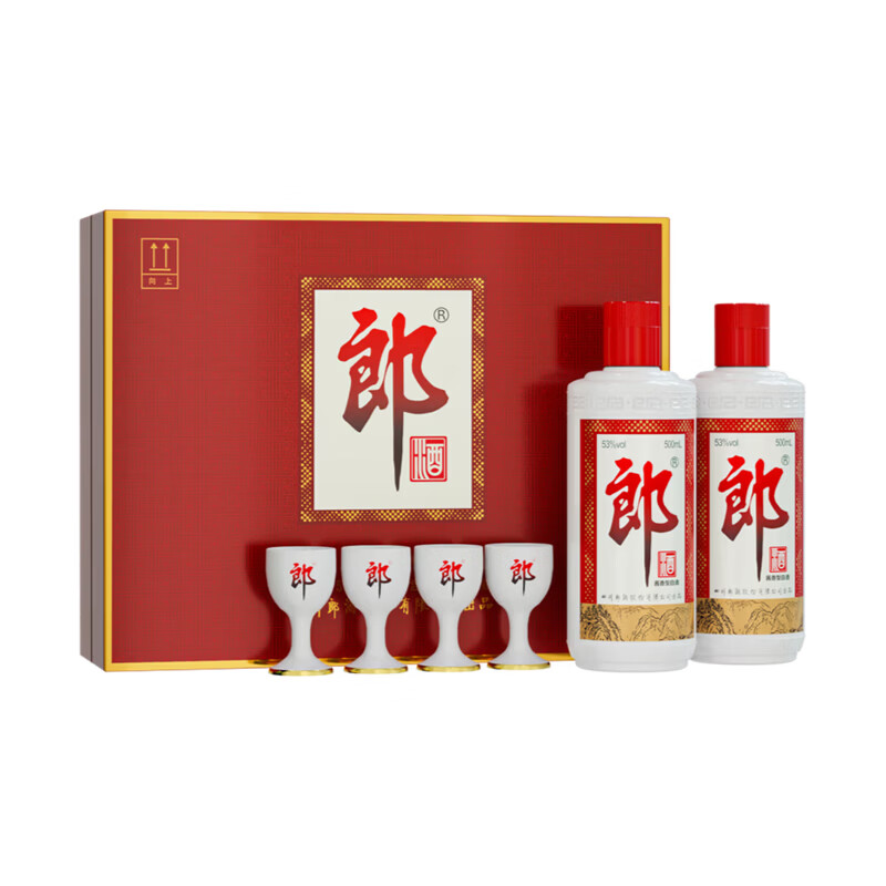 �ɾ�������˫ƿ��� �����Ͱ׾����װ 53�� 500mL 2ƿ ���װ 270Ԫ