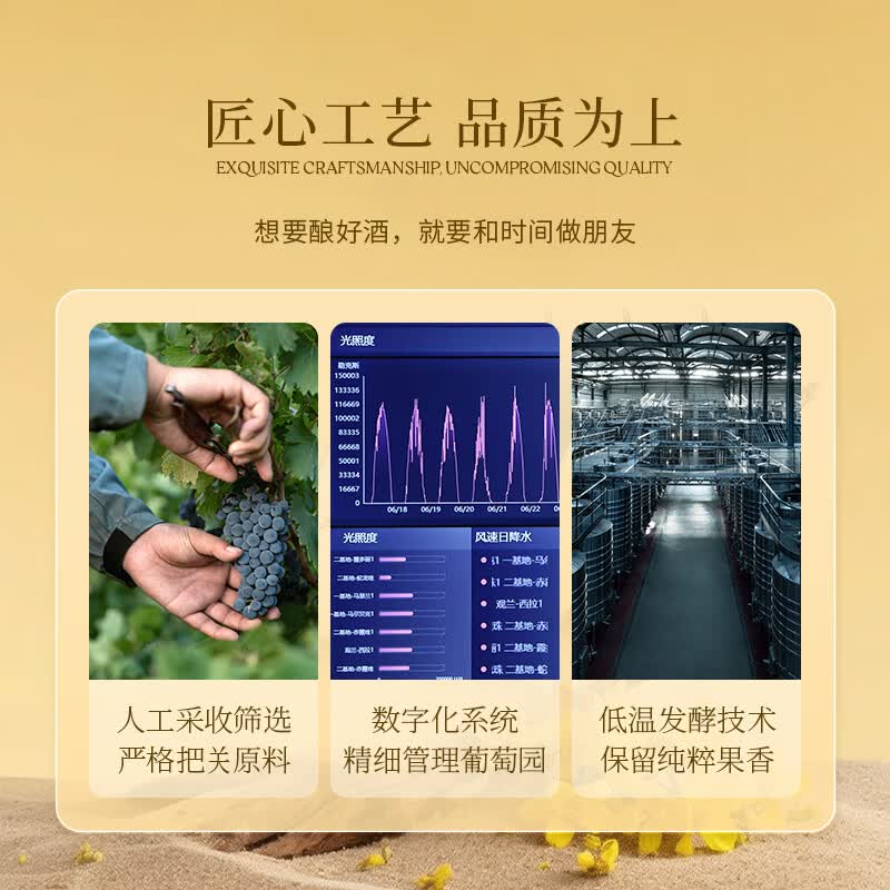 西鸽酒庄玉鸽黄绶带干红葡萄酒 贺兰山东麓国产红酒 自饮口粮酒 送礼宴会 750ml*1