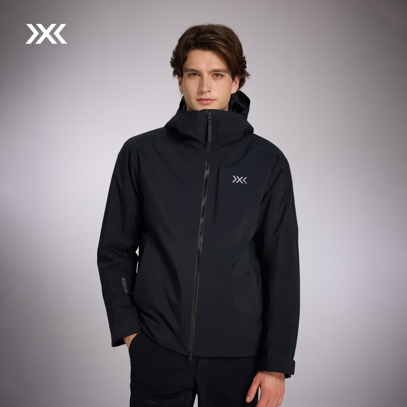 XBIONIC海狸133戈尔硬壳棉服男(B3)金标P棉保暖防风商务休闲户外 25865 暗夜黑 2XL