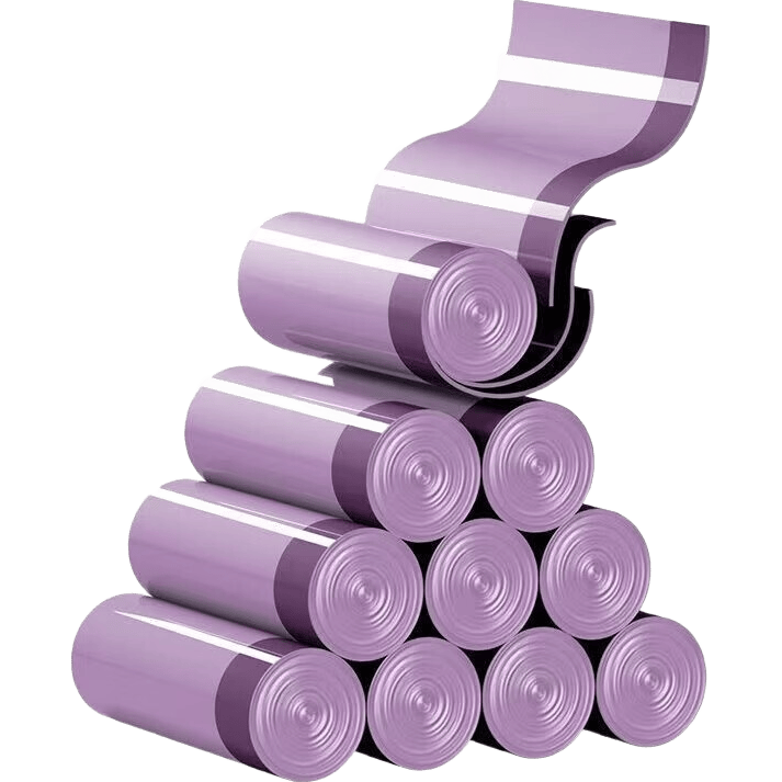 新款紫色厨房香袋加厚手提大号抽绳式高级家用包 30只