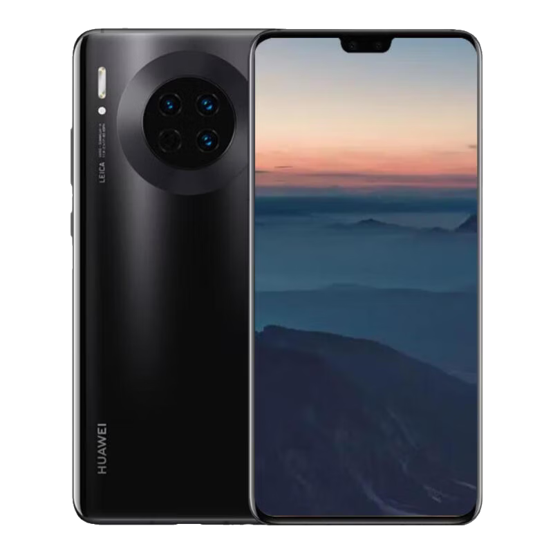 华为Mate30 Mate30pro 华为mate30pro二手 华为手机 二手5G手机 【Mate30】亮黑色(5G版) 95新靓机 8+128G【100%电池+精美壳膜】