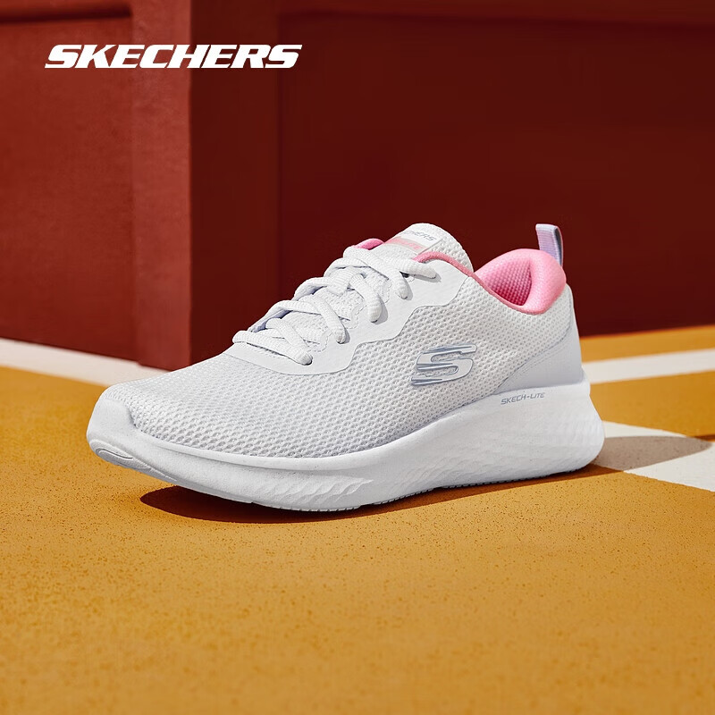 ˹���棨Skechers��������Ьح��Ů��ϵ��������������͸���˶�Ь����ѵ��Ь Ů��-��ɫ/���ɫ/WMLT 37 191Ԫ