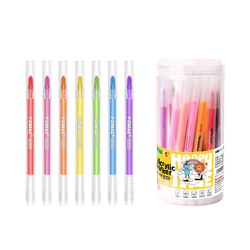 ��ѩPOMAC ���ܻ� 36ɫ��ϩ���˱� Ƥ����ˮϴ Բ��ͰװDM113