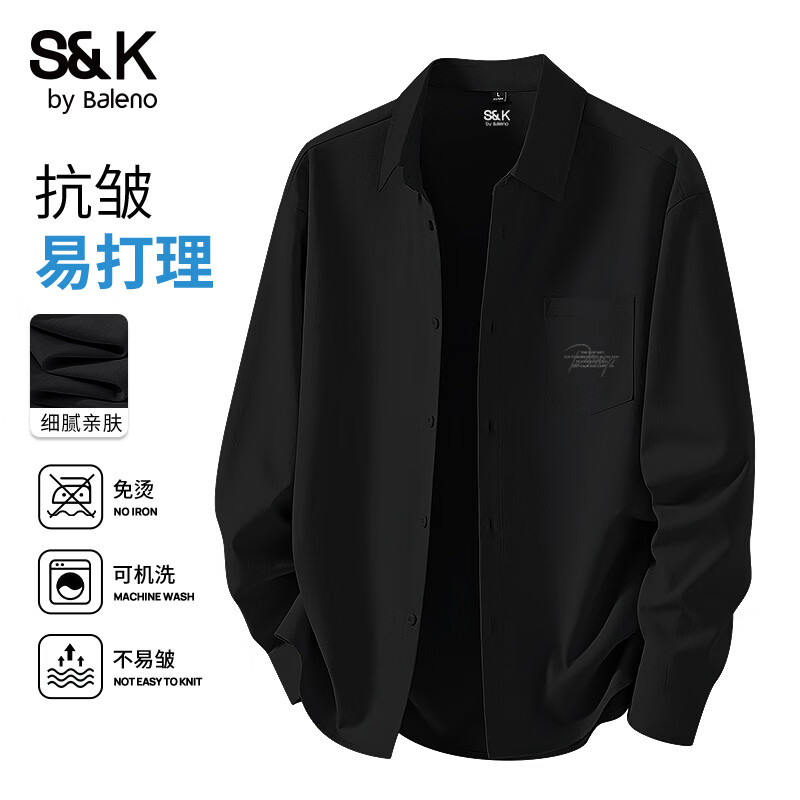 ����·��Baleno��S&Kϵ�д��＾��ʿ��ɴ��ĥ���巭�����¿���͸���ٴ��ɫ������ ��#JPB��ĸ�� XL 49.95Ԫ