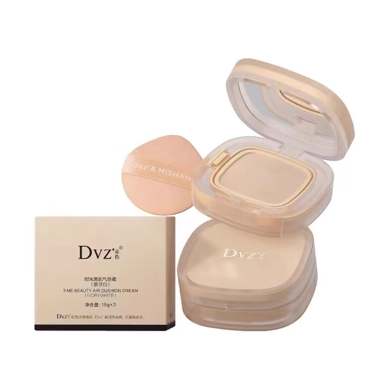 朵色dvz朵色时光美肌气垫粉霜粉底液遮瑕保湿持久滋润养肤刮码发货
